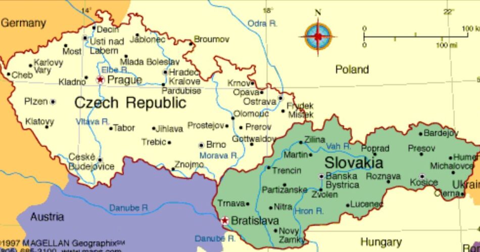 Историческое разделение: Создание самостоятельной Чехии и Словакии (1 января 1993 года)